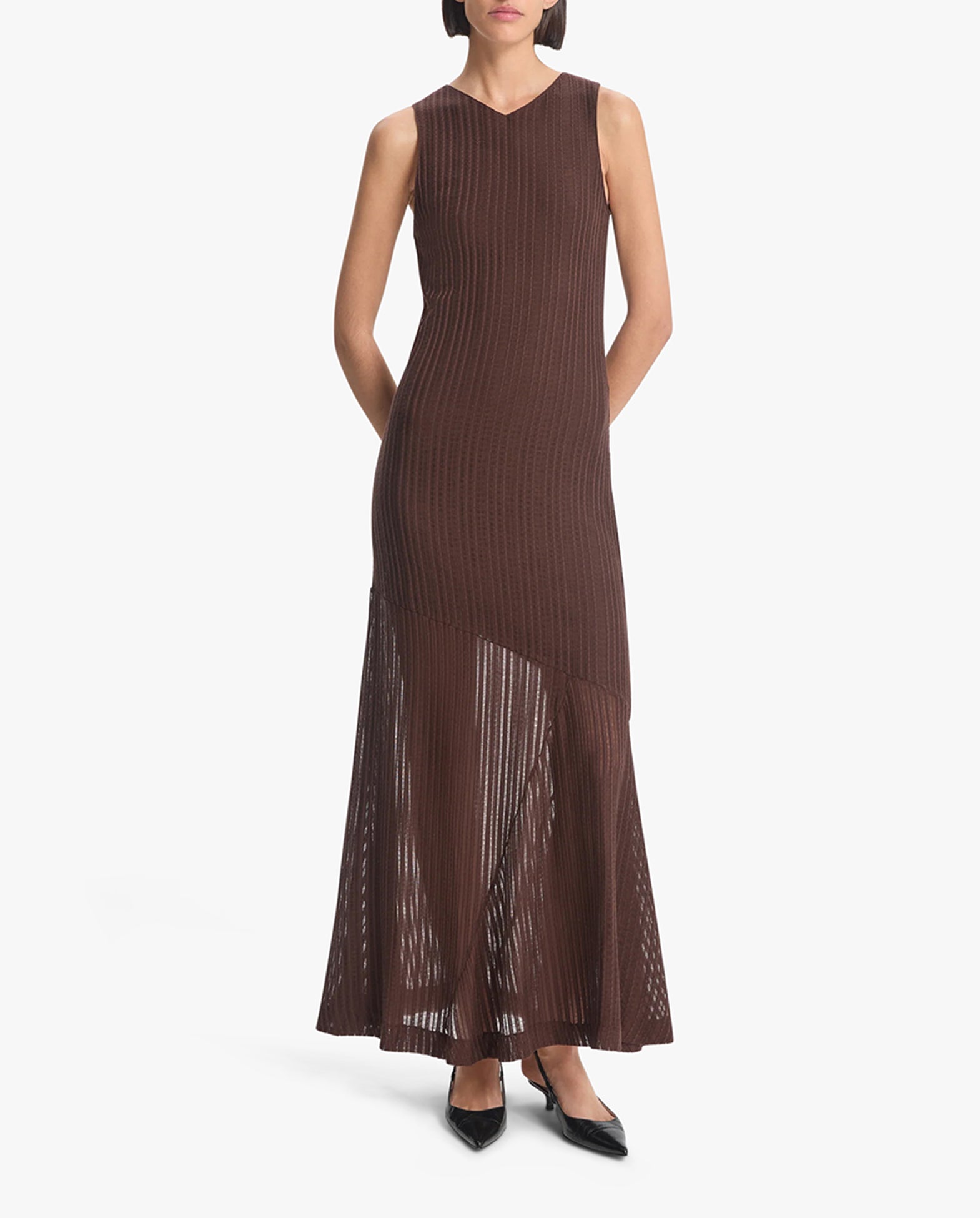 Sheer Tank Dress