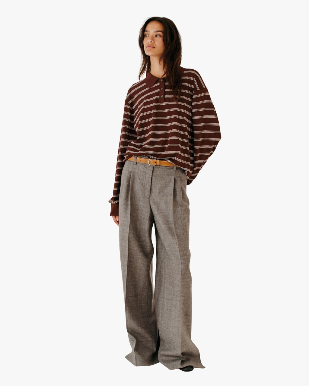 Pantaloni Pine Grey Melange
