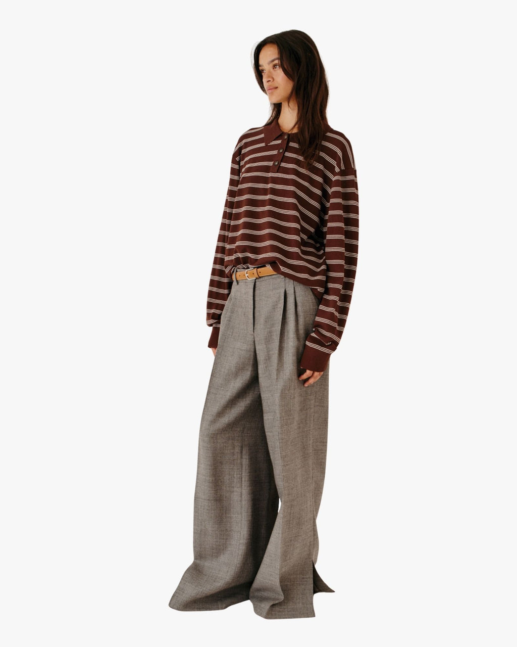 Pantaloni Pine Grey Melange