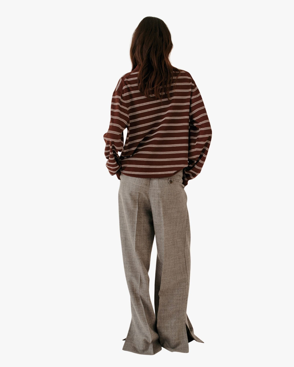 Pantaloni Pine Grey Melange