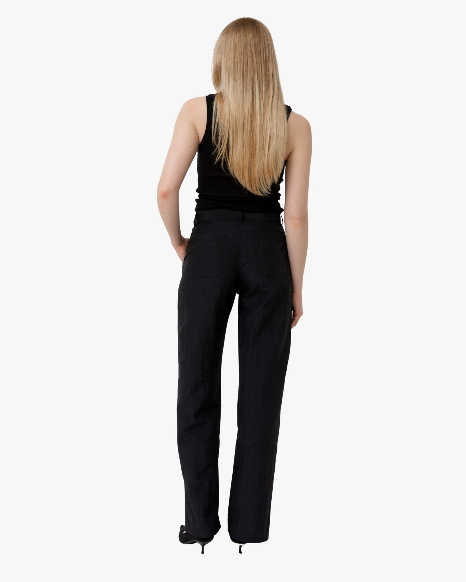 Straight-Leg Trousers Jeanette Black
