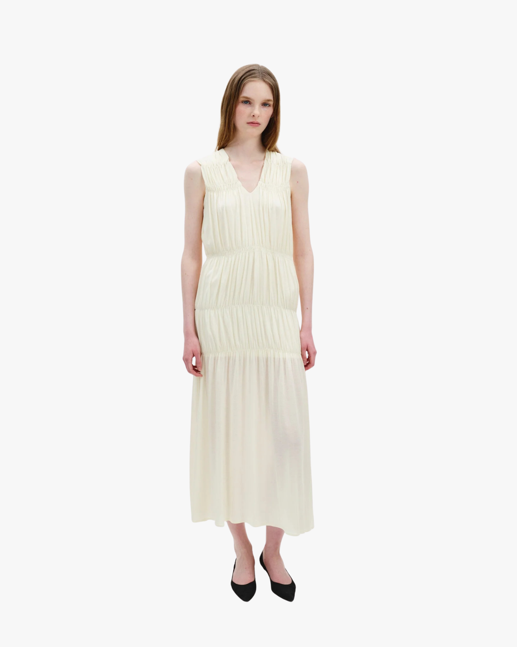 Full Length Wrinkle Dress