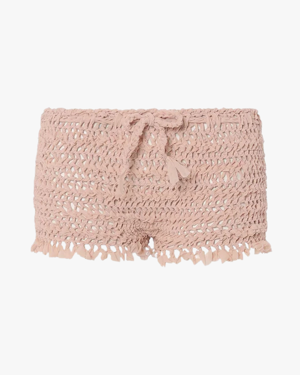 Agnese Knitted Shorts Powder