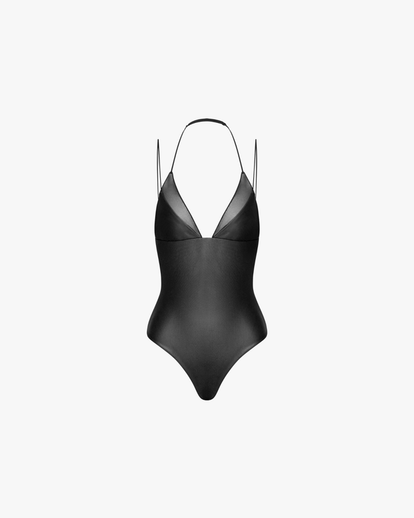 Kate Mesh Swimsuit Black