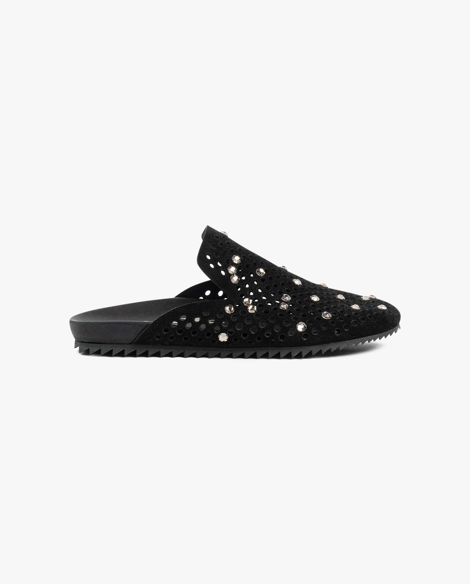 Braidy Slippers Black