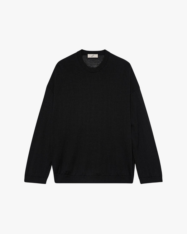 Noe Merino Knit Sweater Black