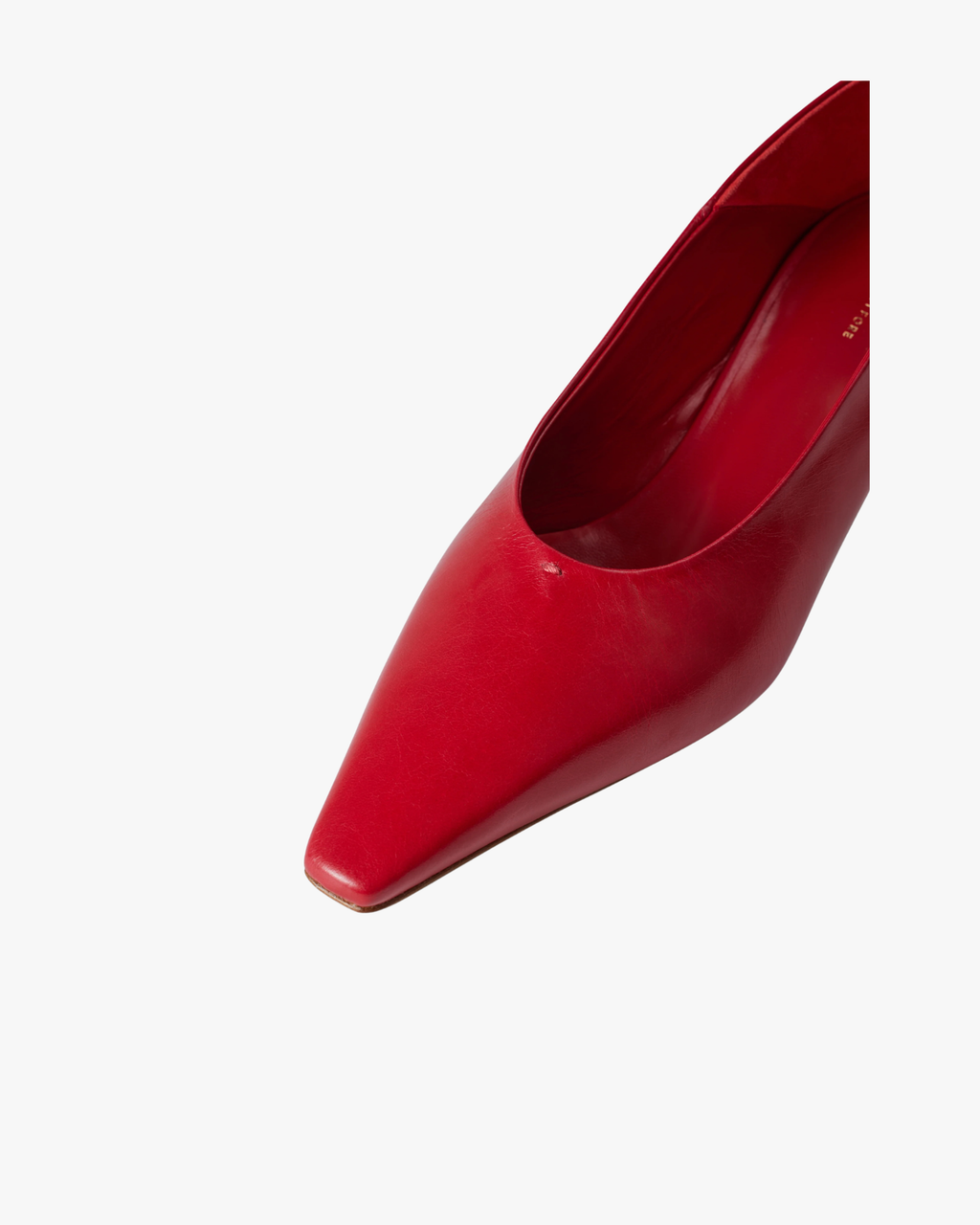 Dyan Fiamma Leather Pointed Toe Pump