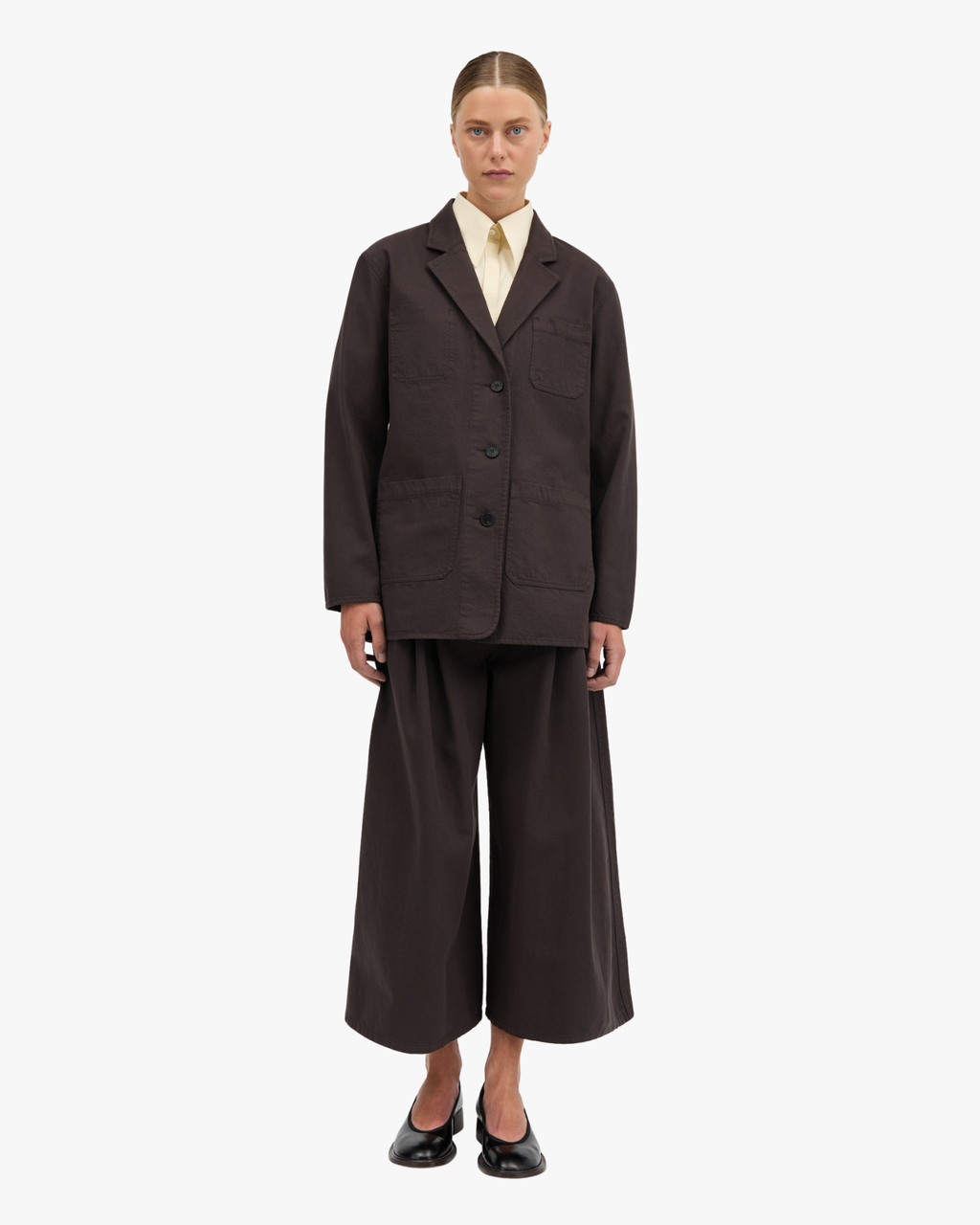 Jordana Cotton Twill Workwear Jacket