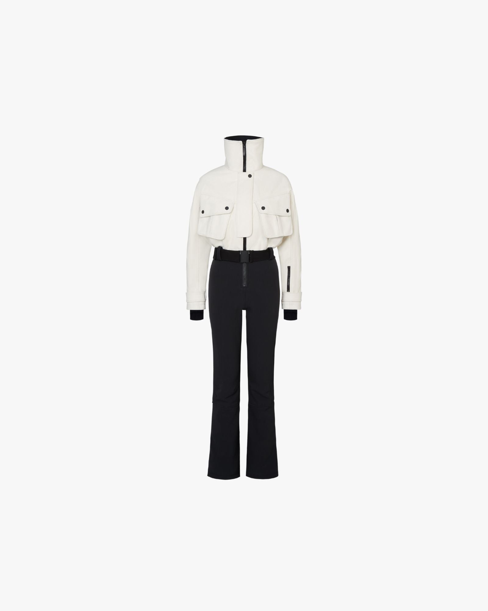 Natural & Onyx Ski Suit