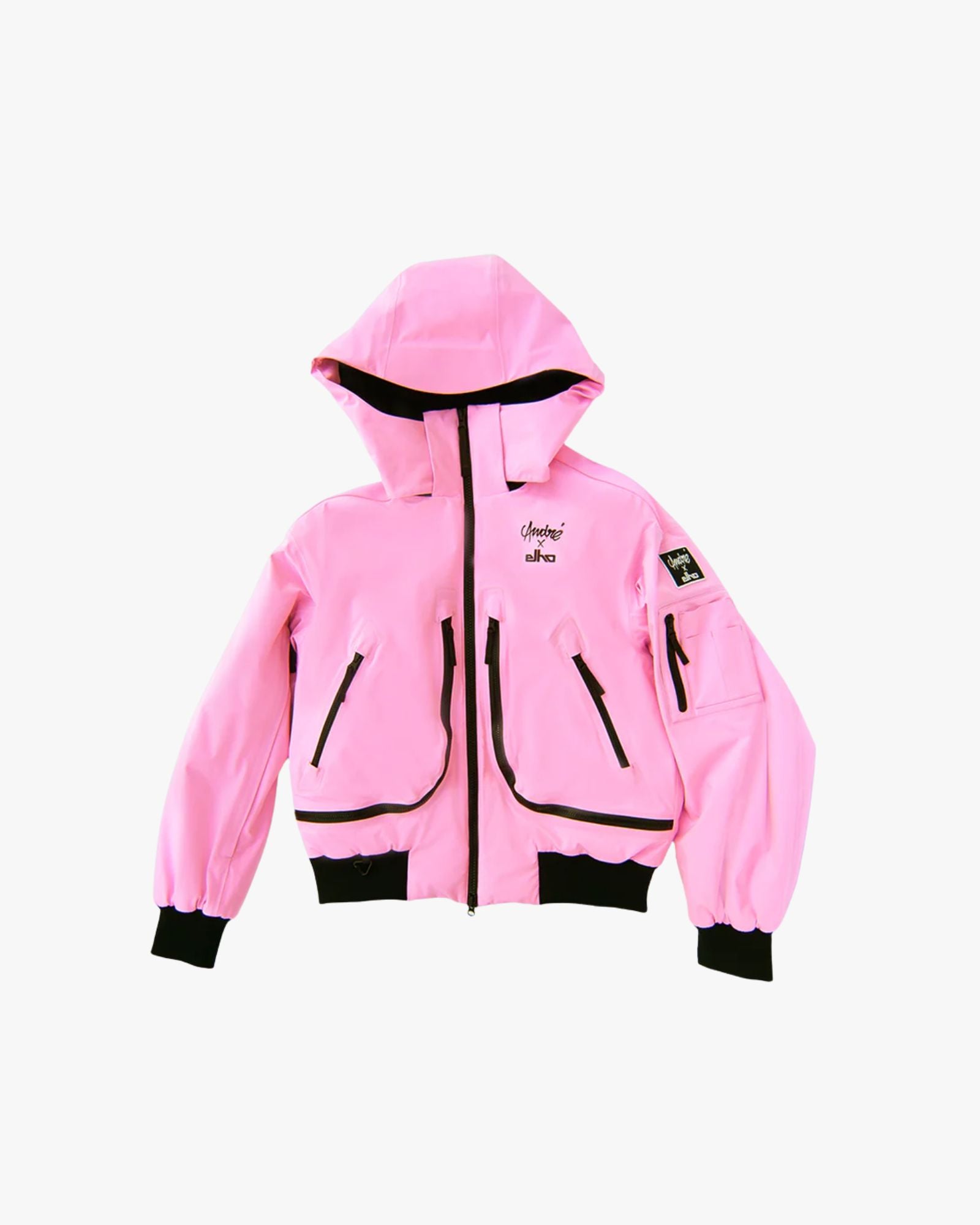 Phantom 3L Padded Performance Bomber Pink Jacket