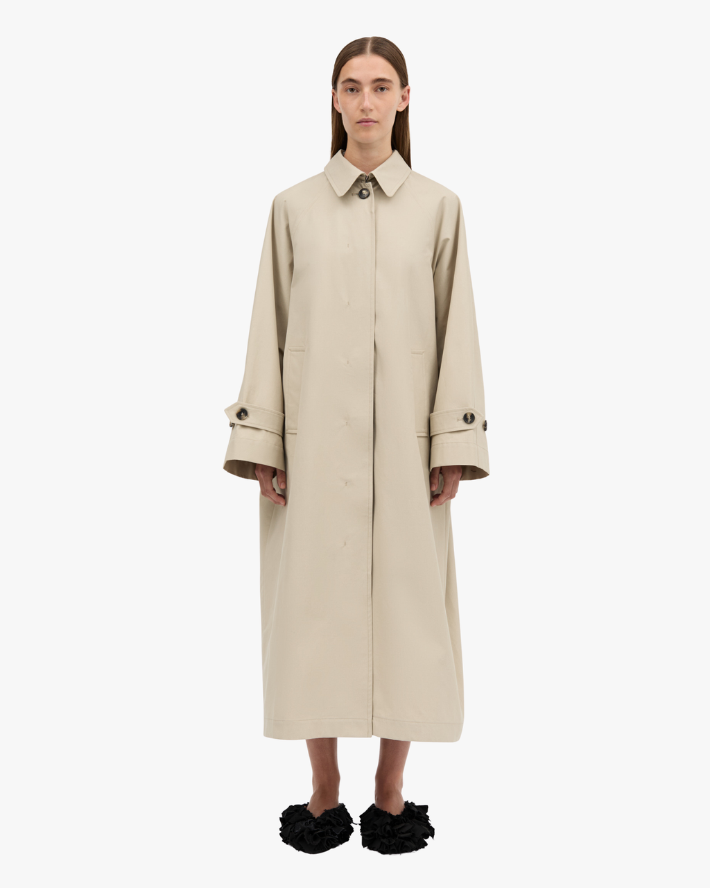 Caro Half Panama Coat