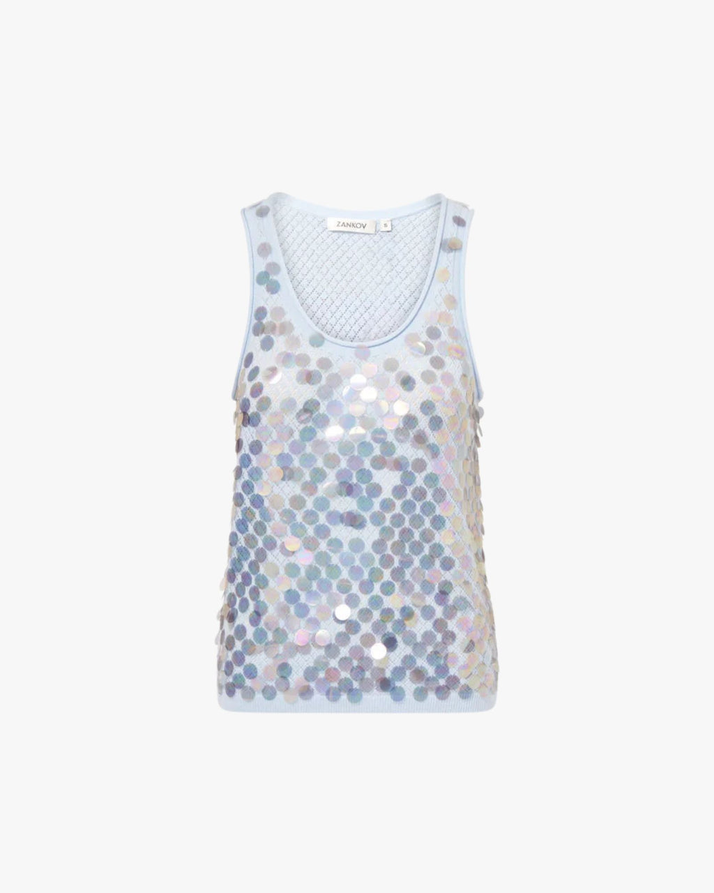 Pailette Lutecia Tank Top Ice Lila