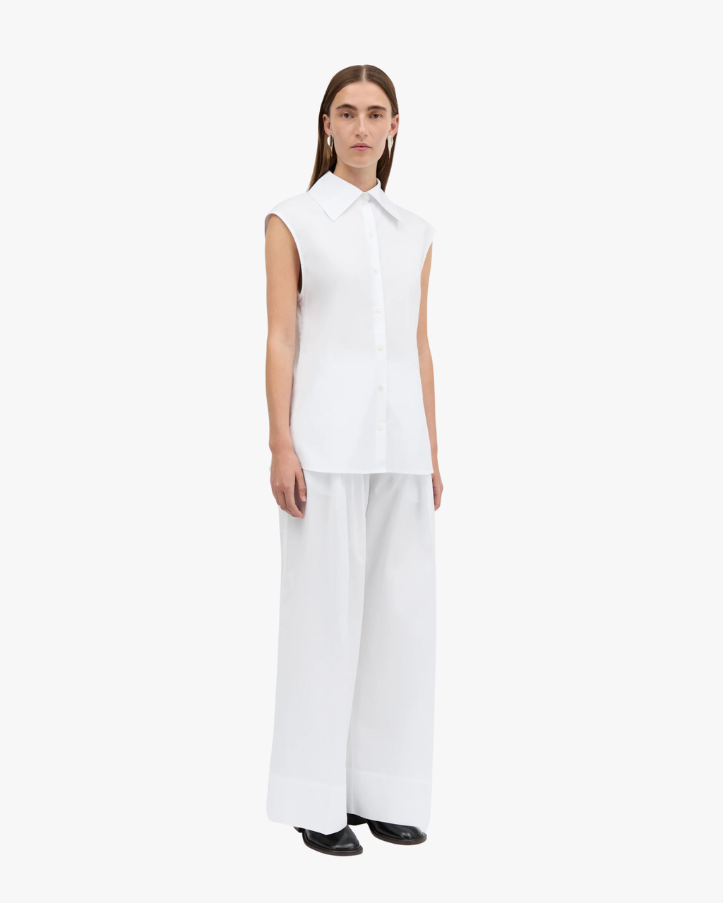 Somi MKDT Signature Poplin Chiffon Shirt