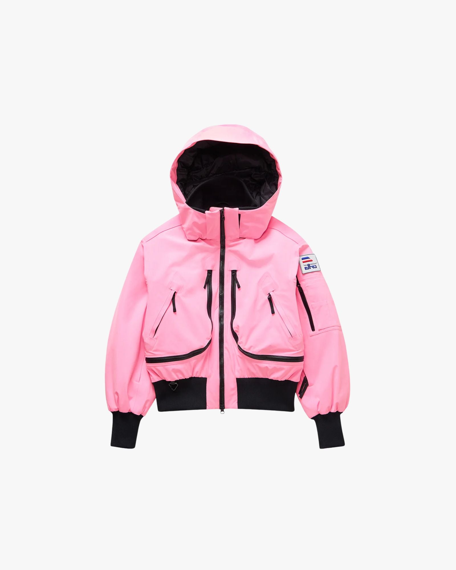 Nova 3L Padded Perfomance Bomber Pink Jacket
