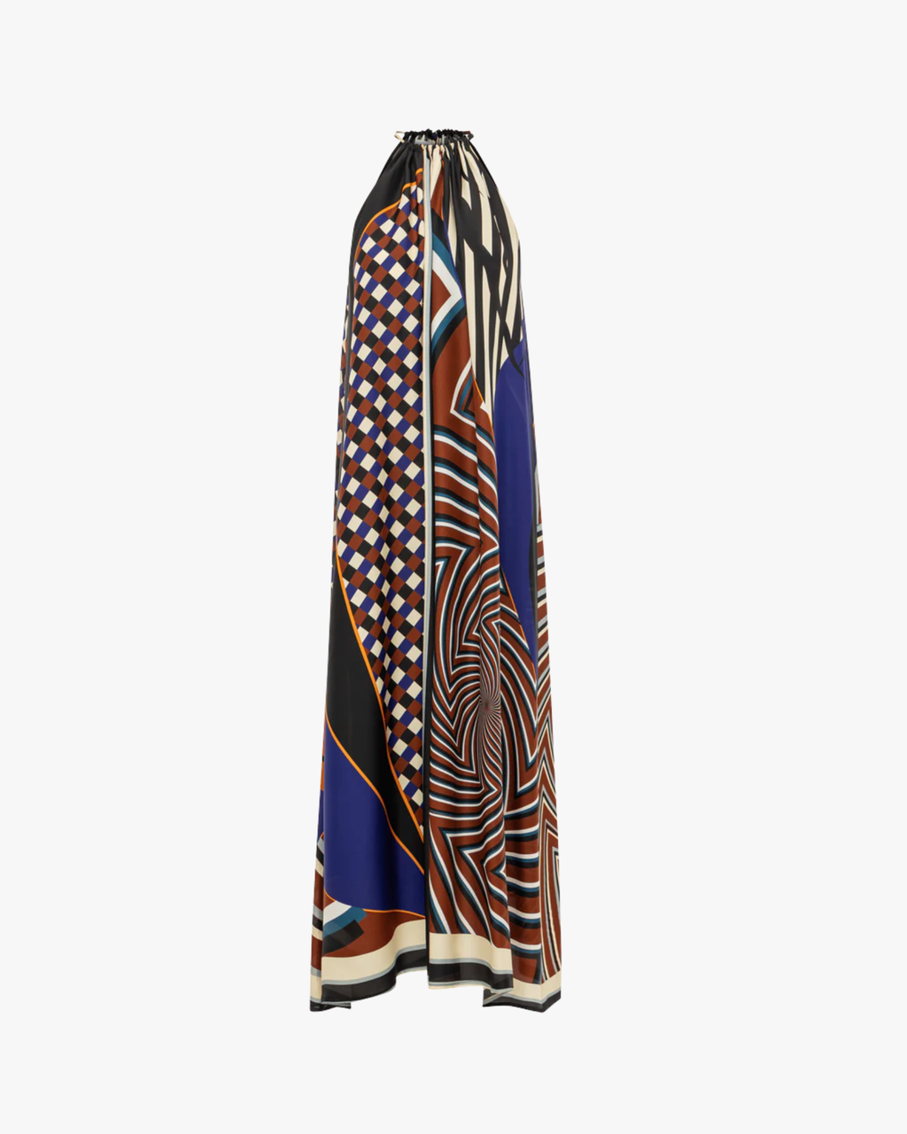 Julia Halter-Neck Maxi Dress
