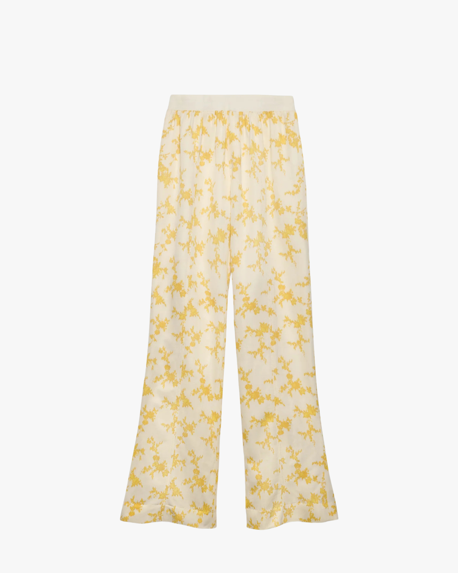 Straight-Cut Relaxed Printed Trouser