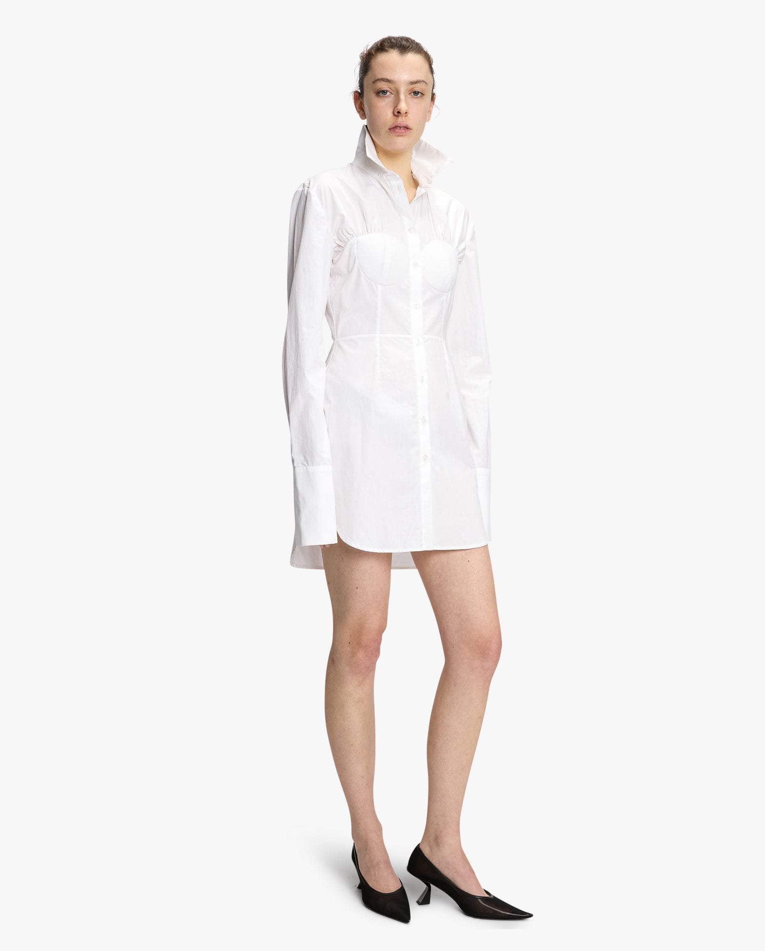 Hybrid Shirt With Padded Cups