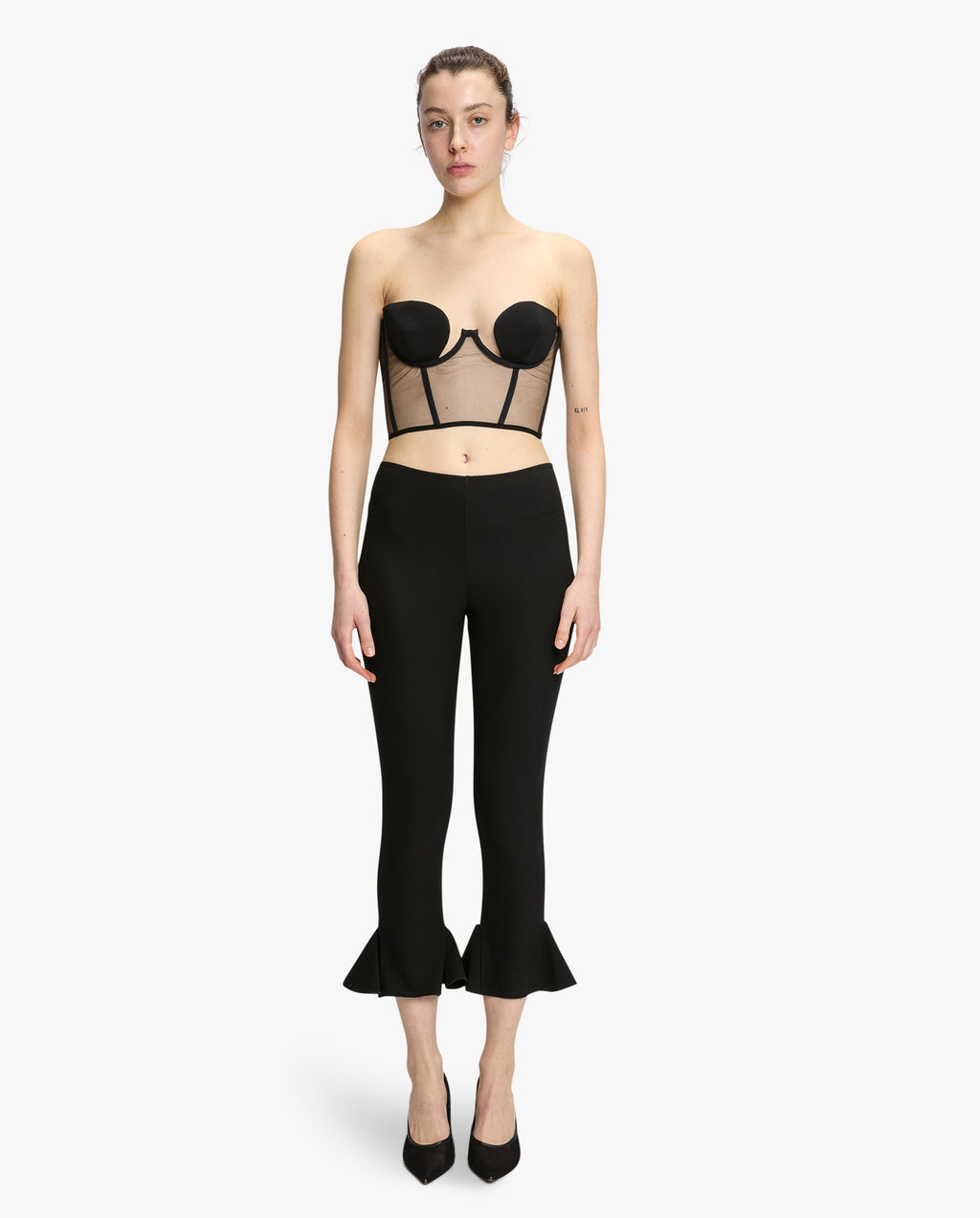 Strapless Cropped Corset