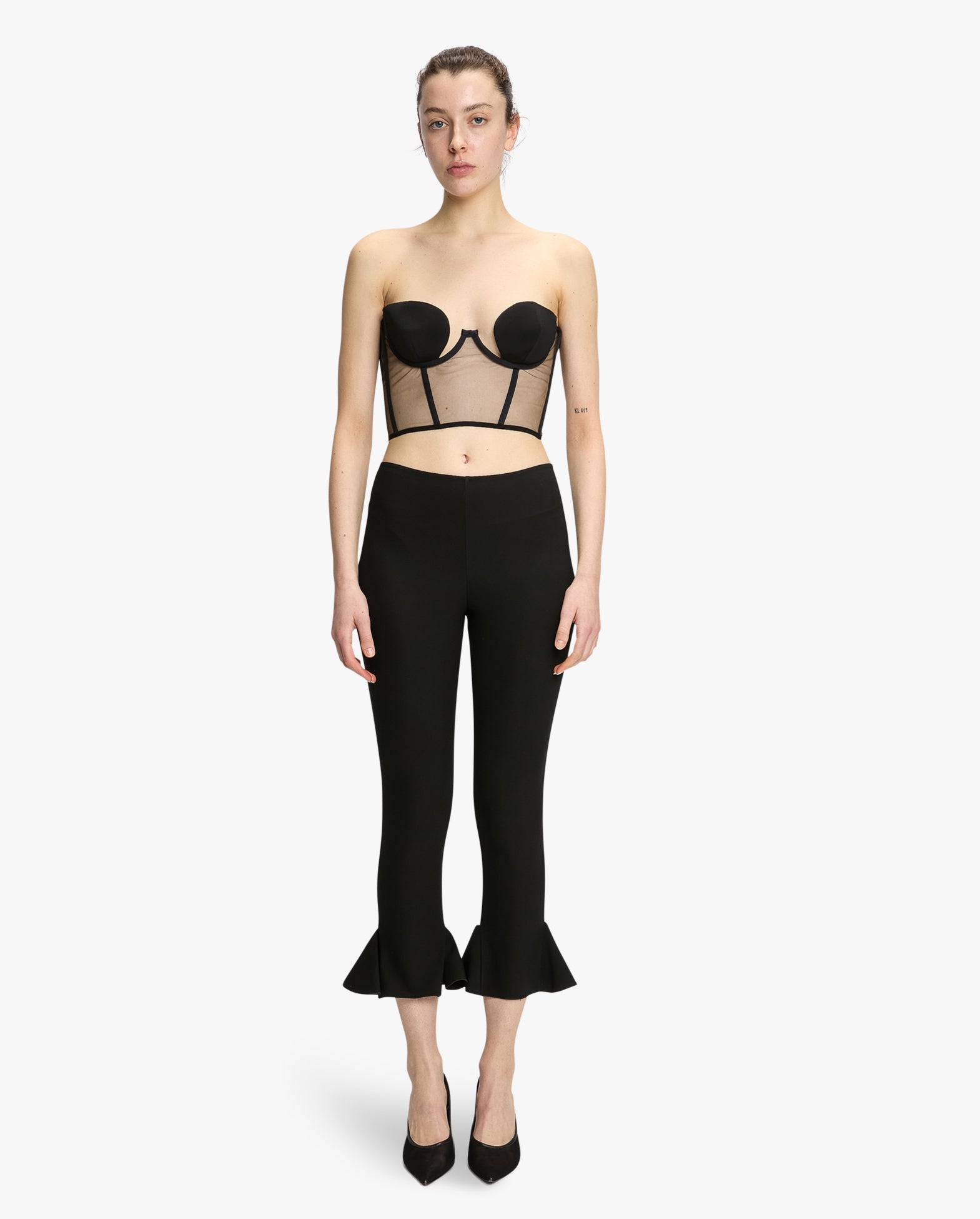 Strapless Cropped Corset