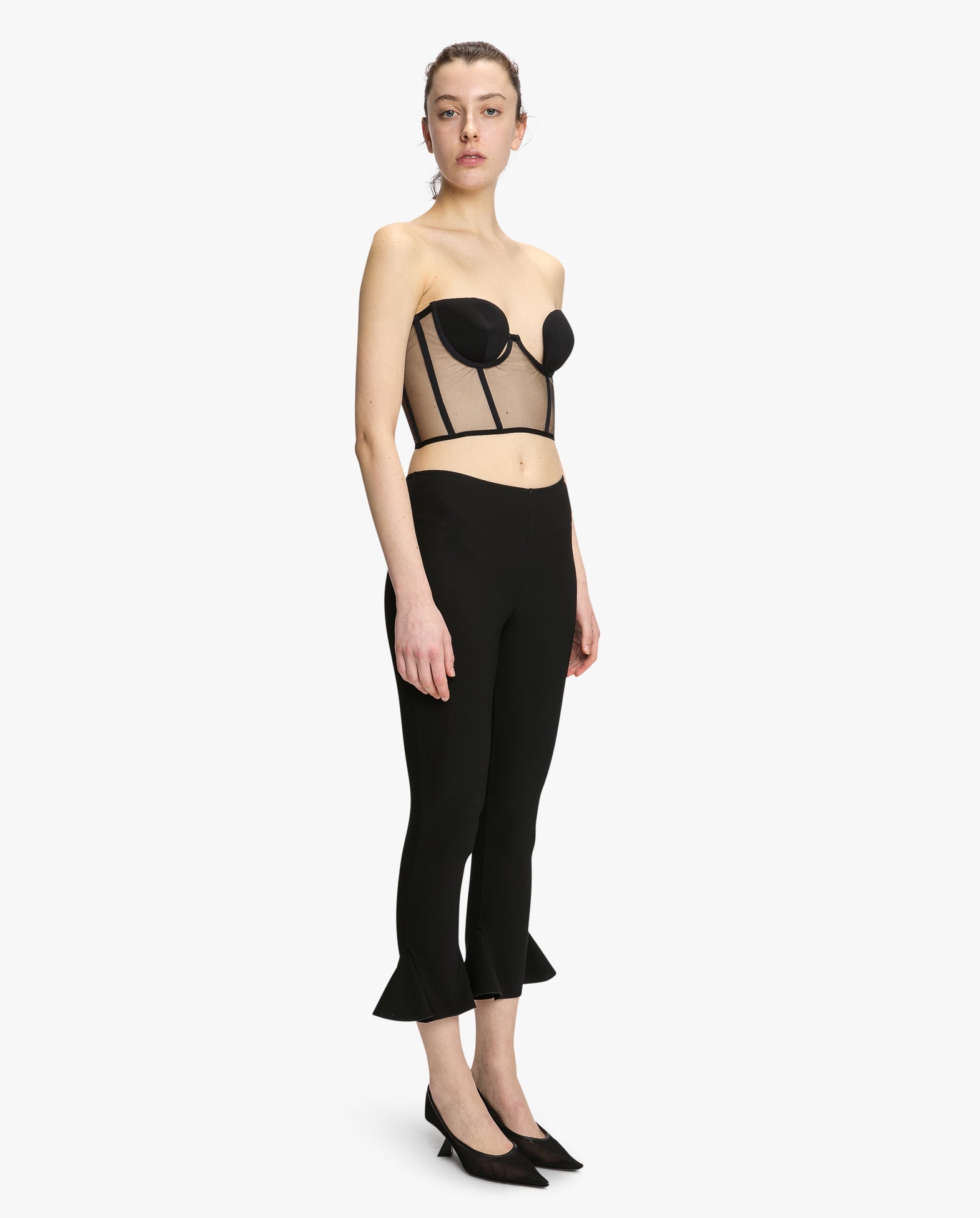 Strapless Cropped Corset