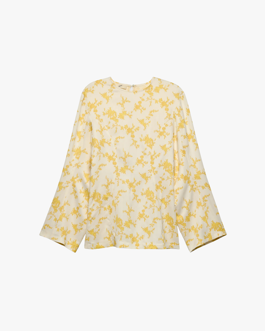 Sculpted Printed Blouse