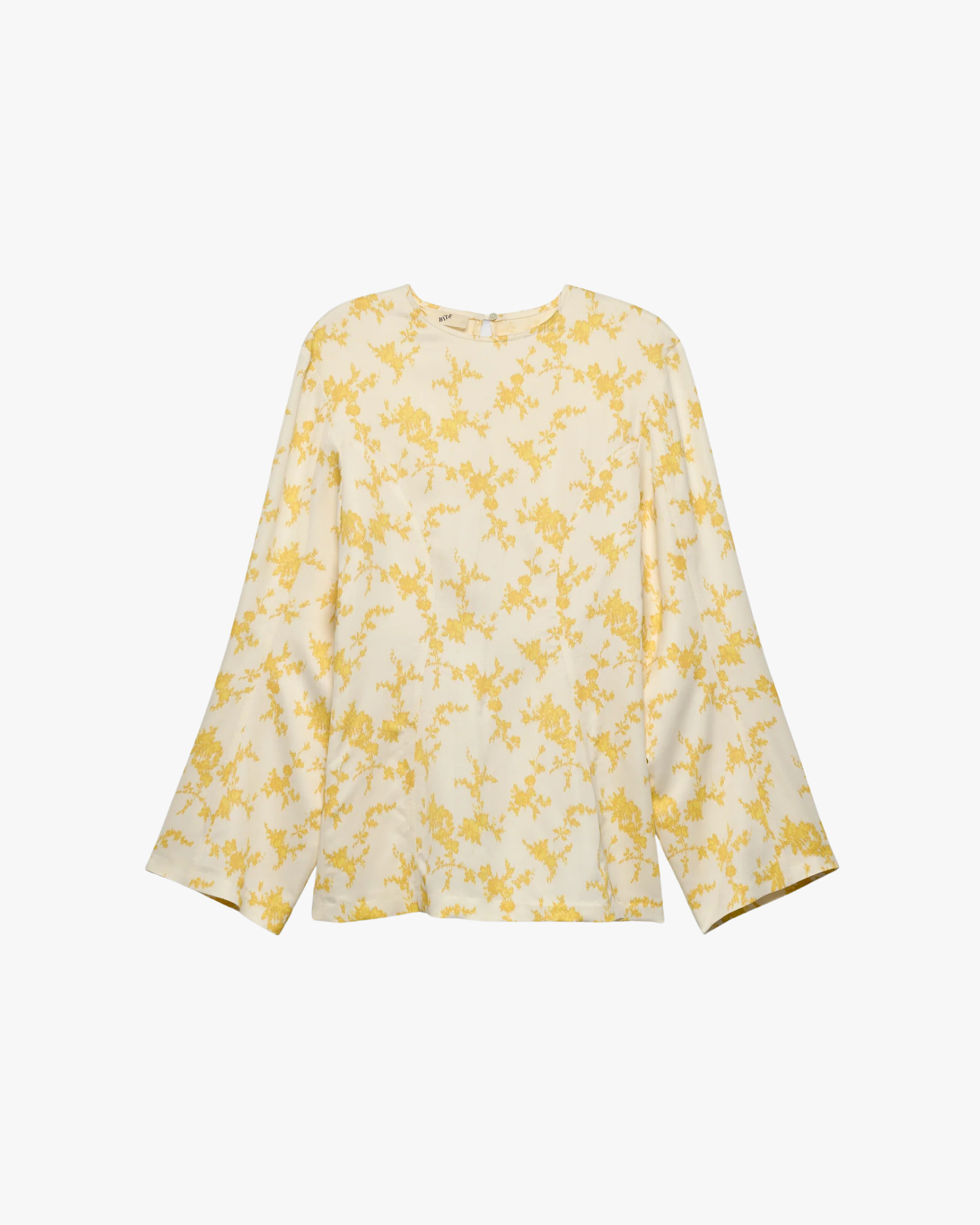 Sculpted Printed Blouse