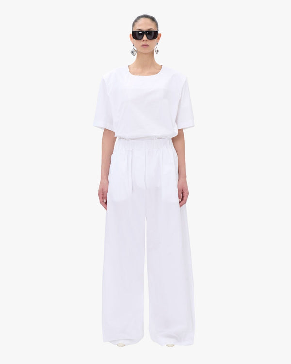 Dora White Pant Relaxed Fit
