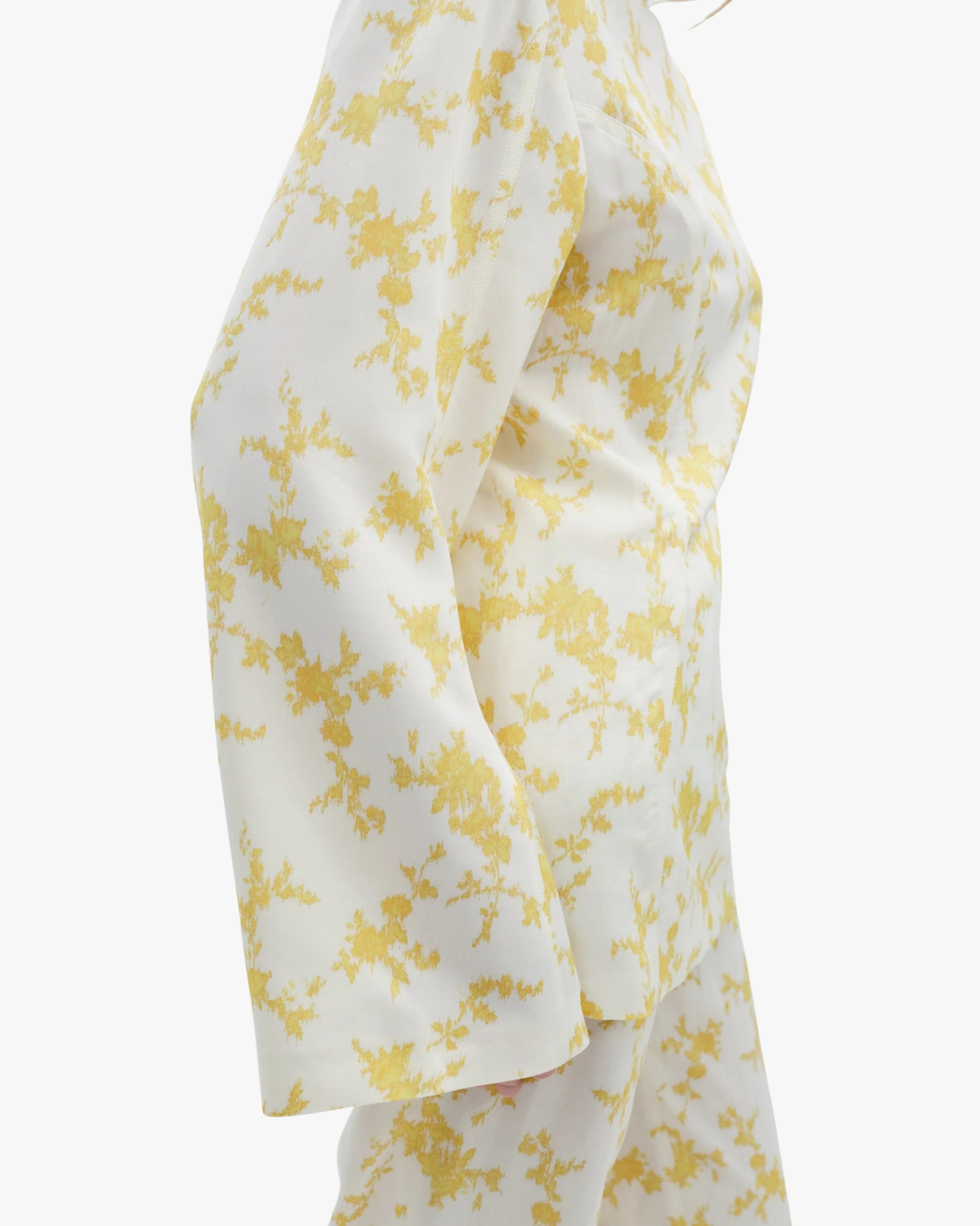 Sculpted Printed Blouse