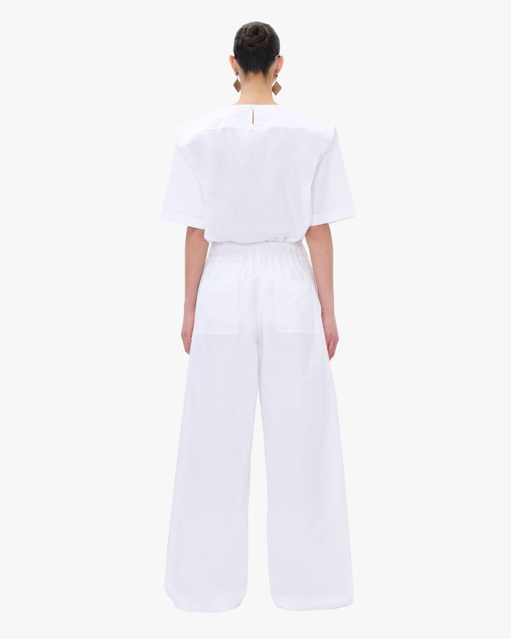 Dora White Pant Relaxed Fit