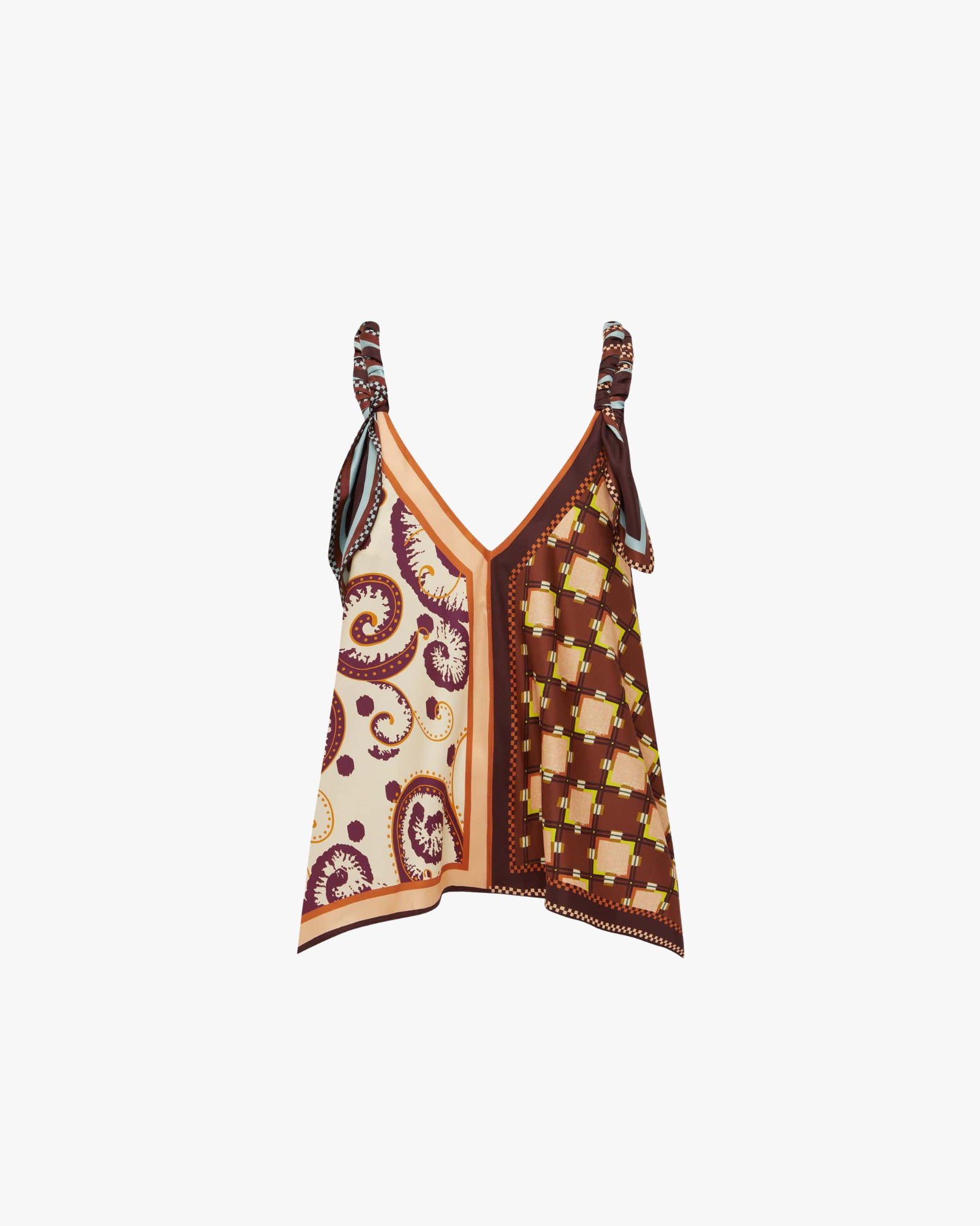 Wilson Silk Scarf Print Cami Top