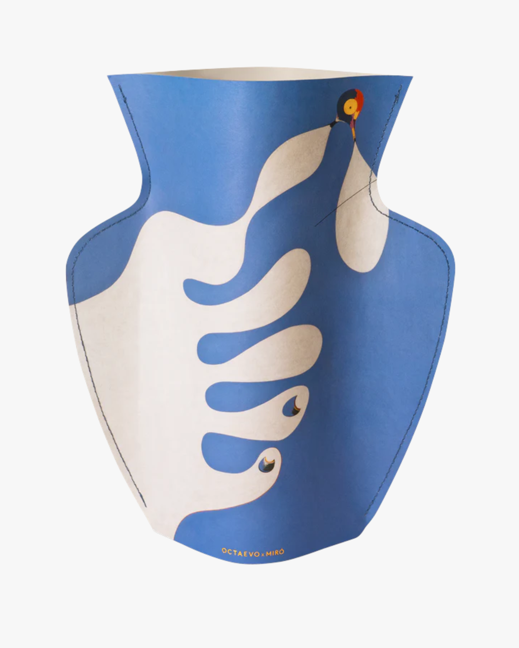 Miró Paper Vase Main À La Poursuite D’Un Oiseau