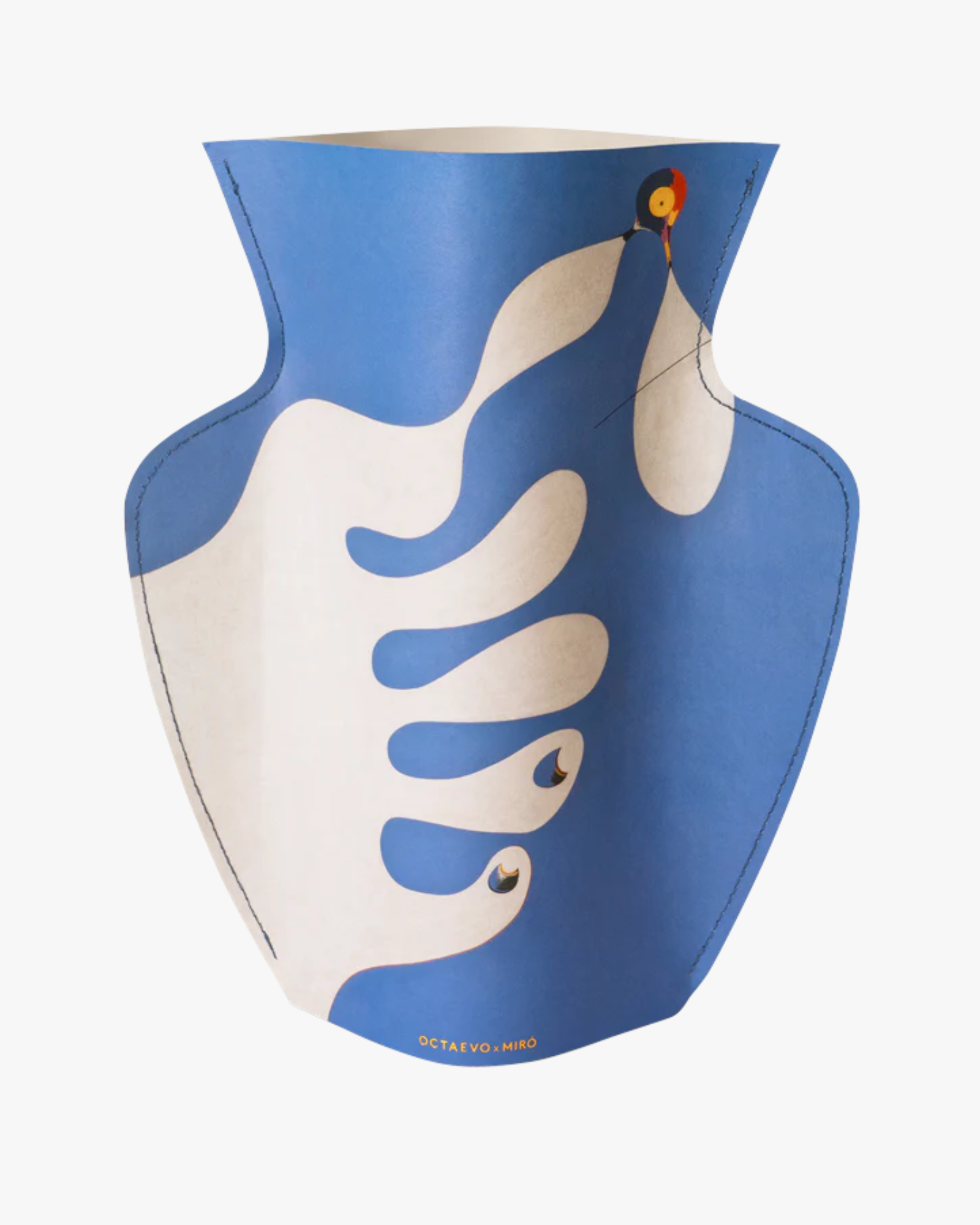Miró Paper Vase Main À La Poursuite D’Un Oiseau