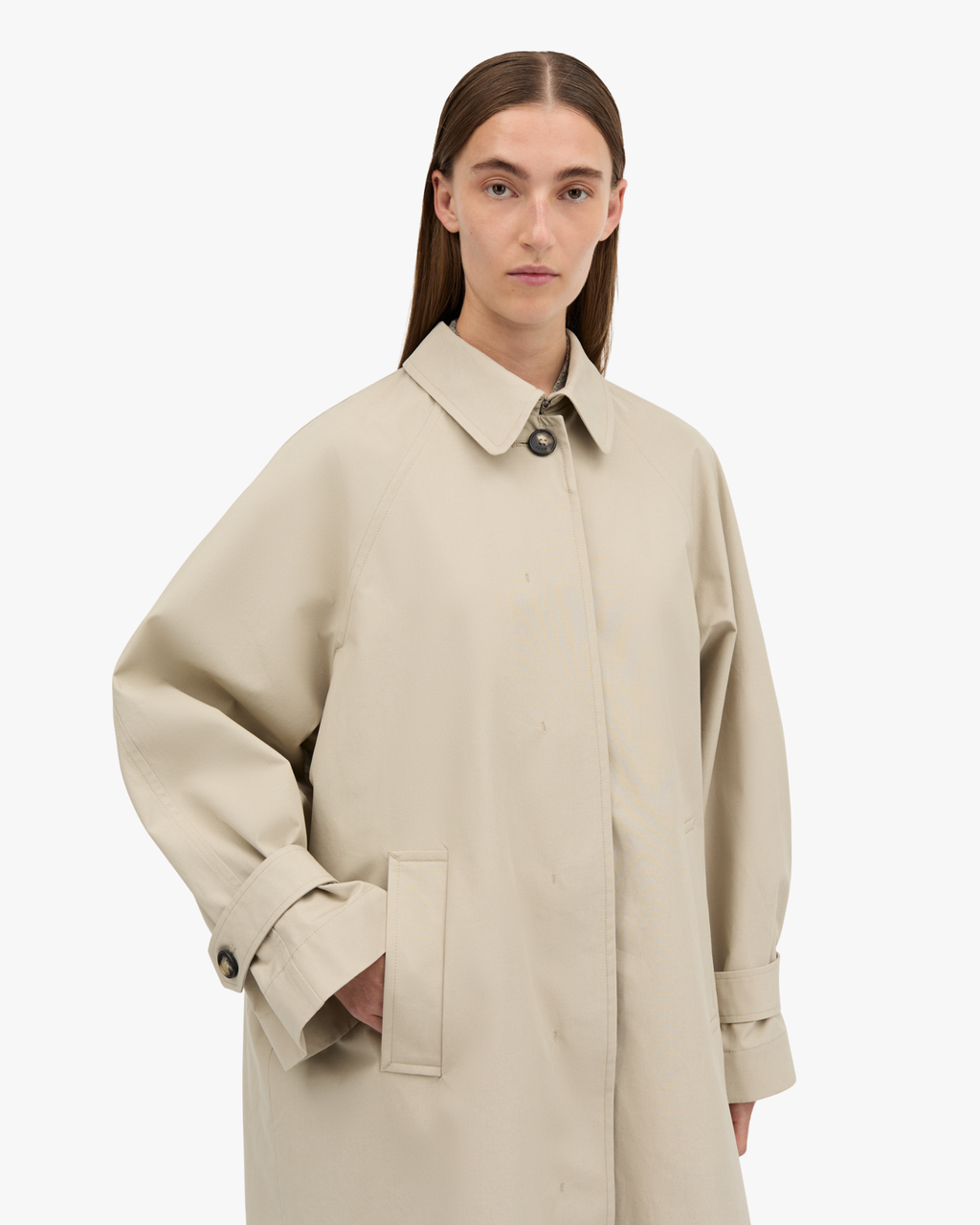 Caro Half Panama Coat