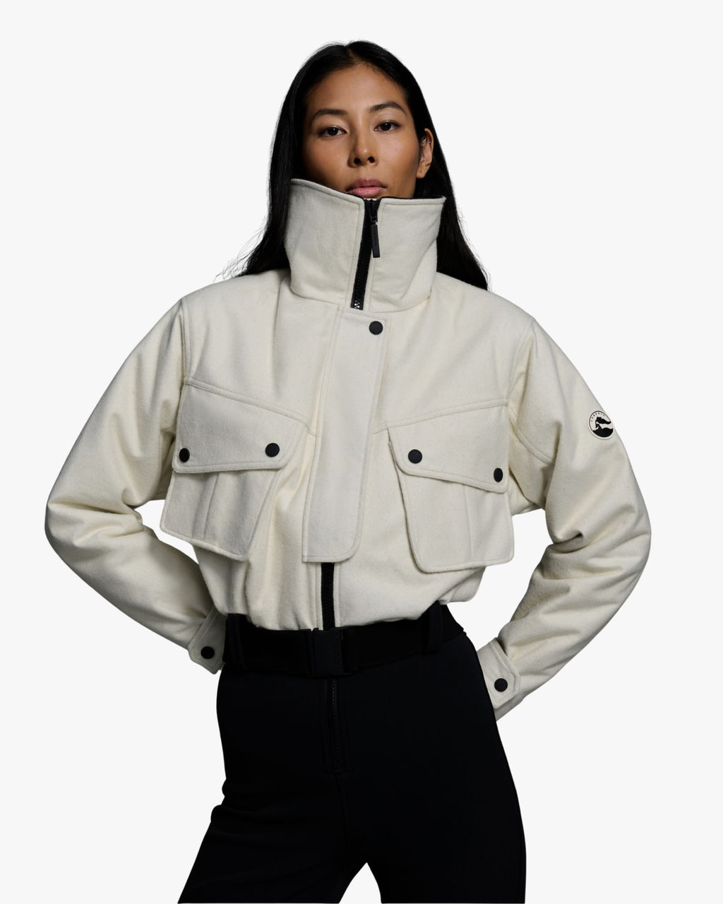 Natural & Onyx Ski Suit