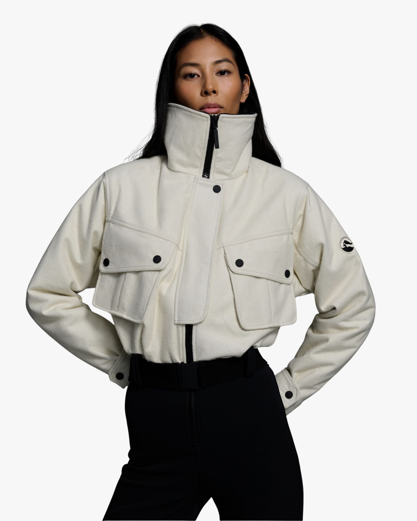 Natural & Onyx Ski Suit