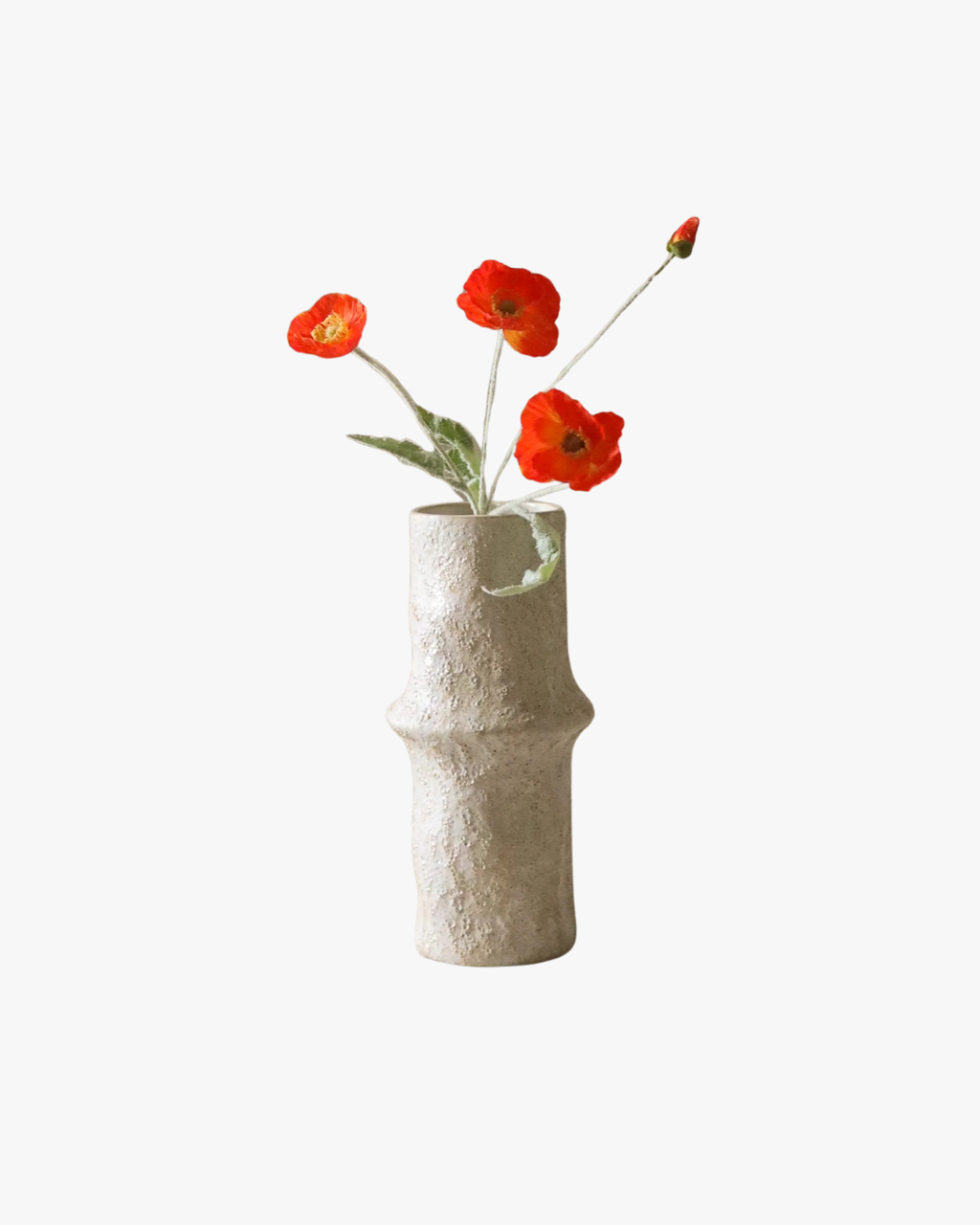 Dark Orange Poppy Flower