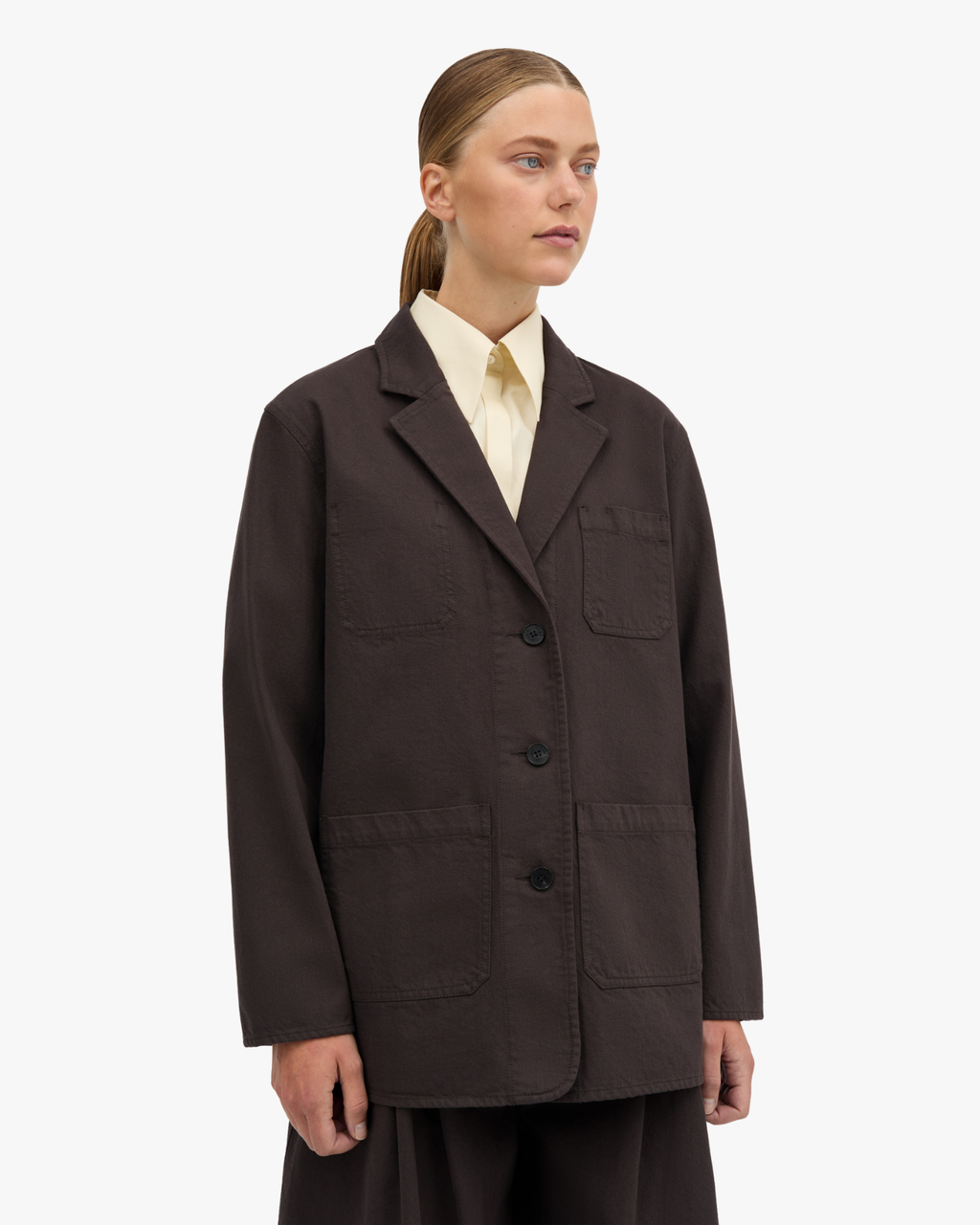 Jordana Cotton Twill Workwear Jacket