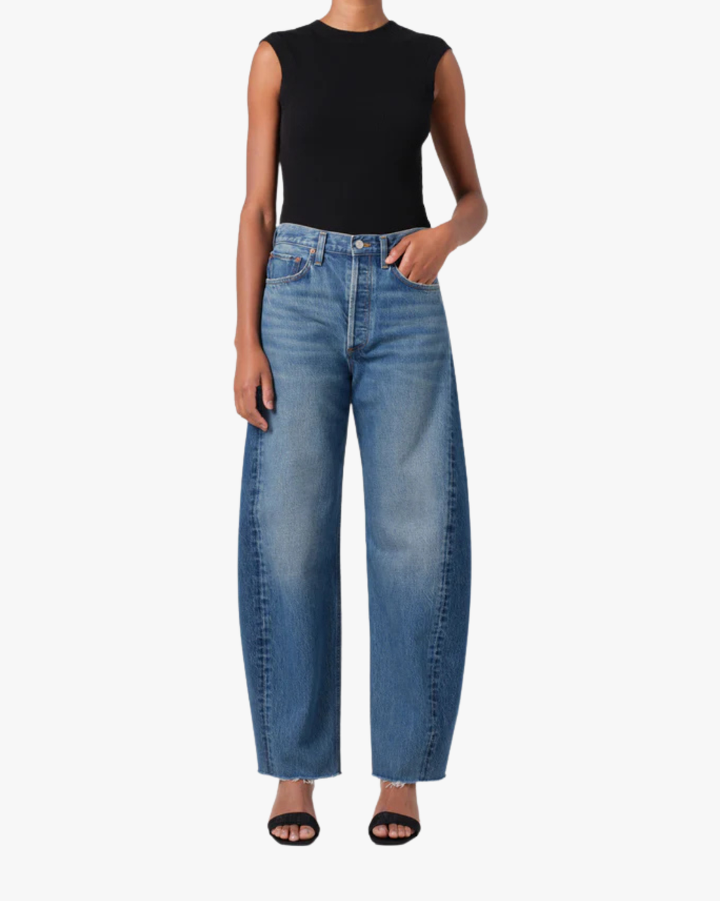 Luna Pieced Jean H/R Crv Taper