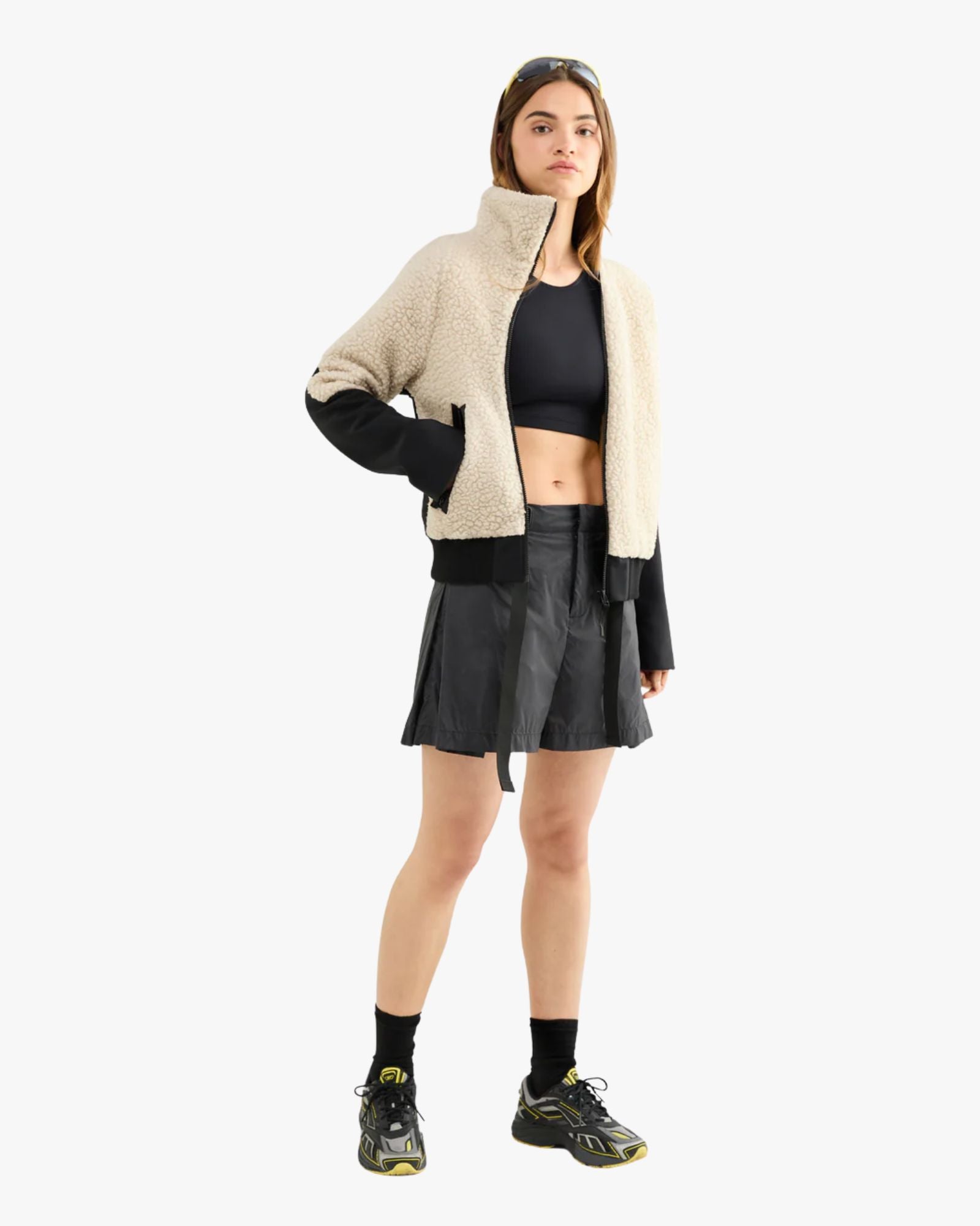 Hill Fleece Liner Offwhite Jacket