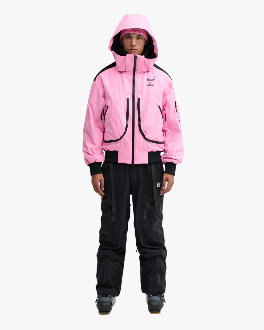 Phantom 3L Padded Performance Bomber Pink Jacket