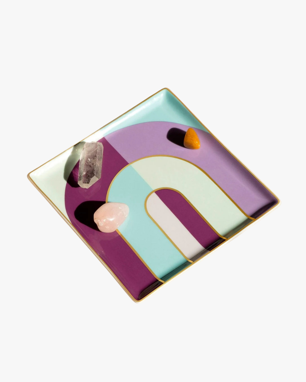Purple Riviera Ceramic Tray