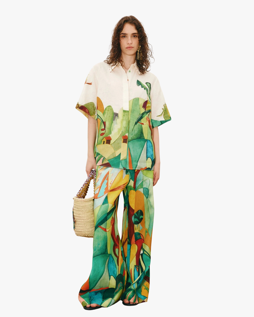Relaxed Mokshini Shirt Multi