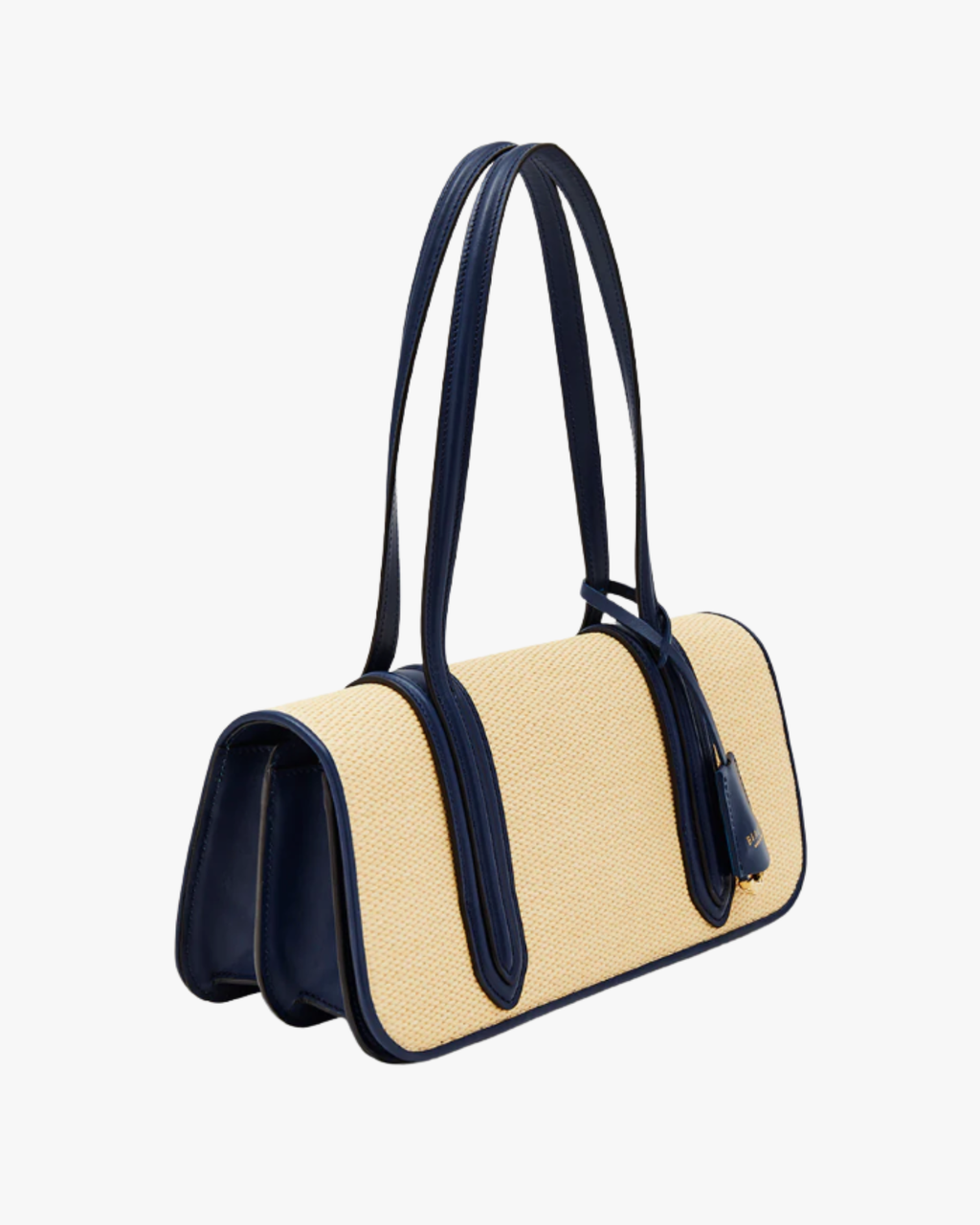 Bonissima Shoulder Bag Long Light Brown Rafia