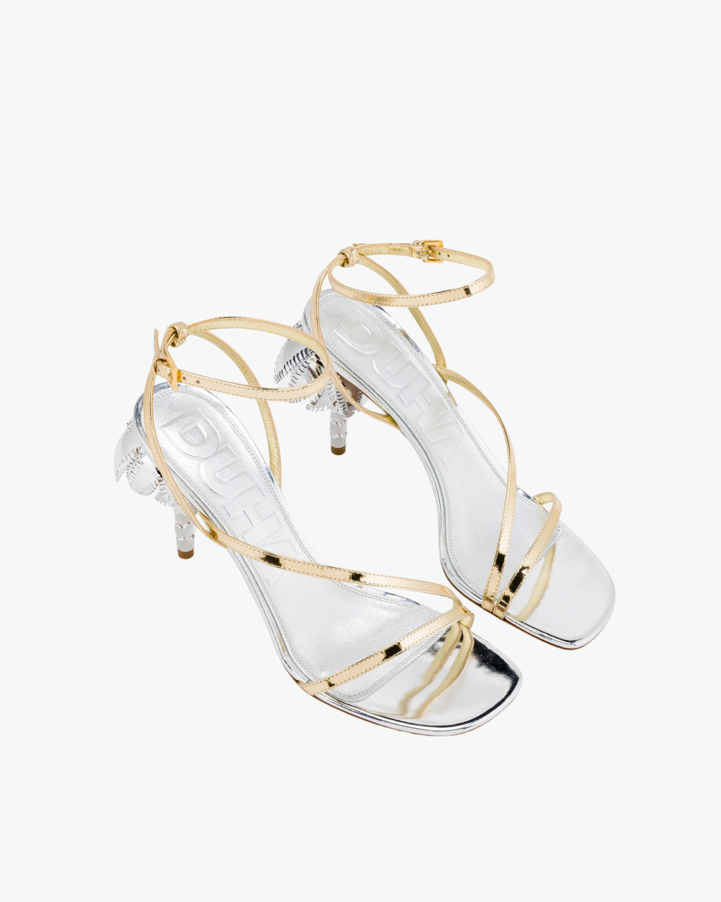 Palmira Sandal Metallic Gold Silver
