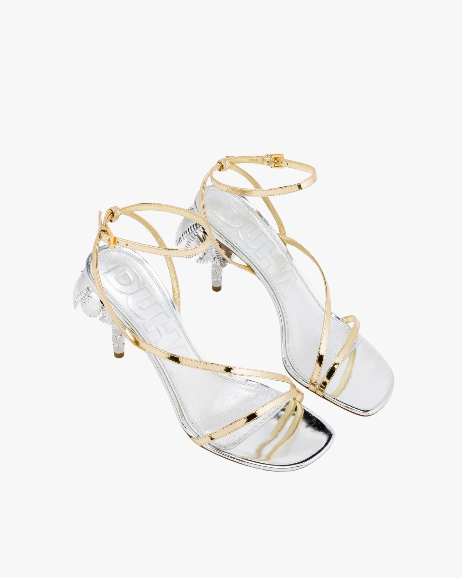 Palmira Sandal Metallic Gold Silver
