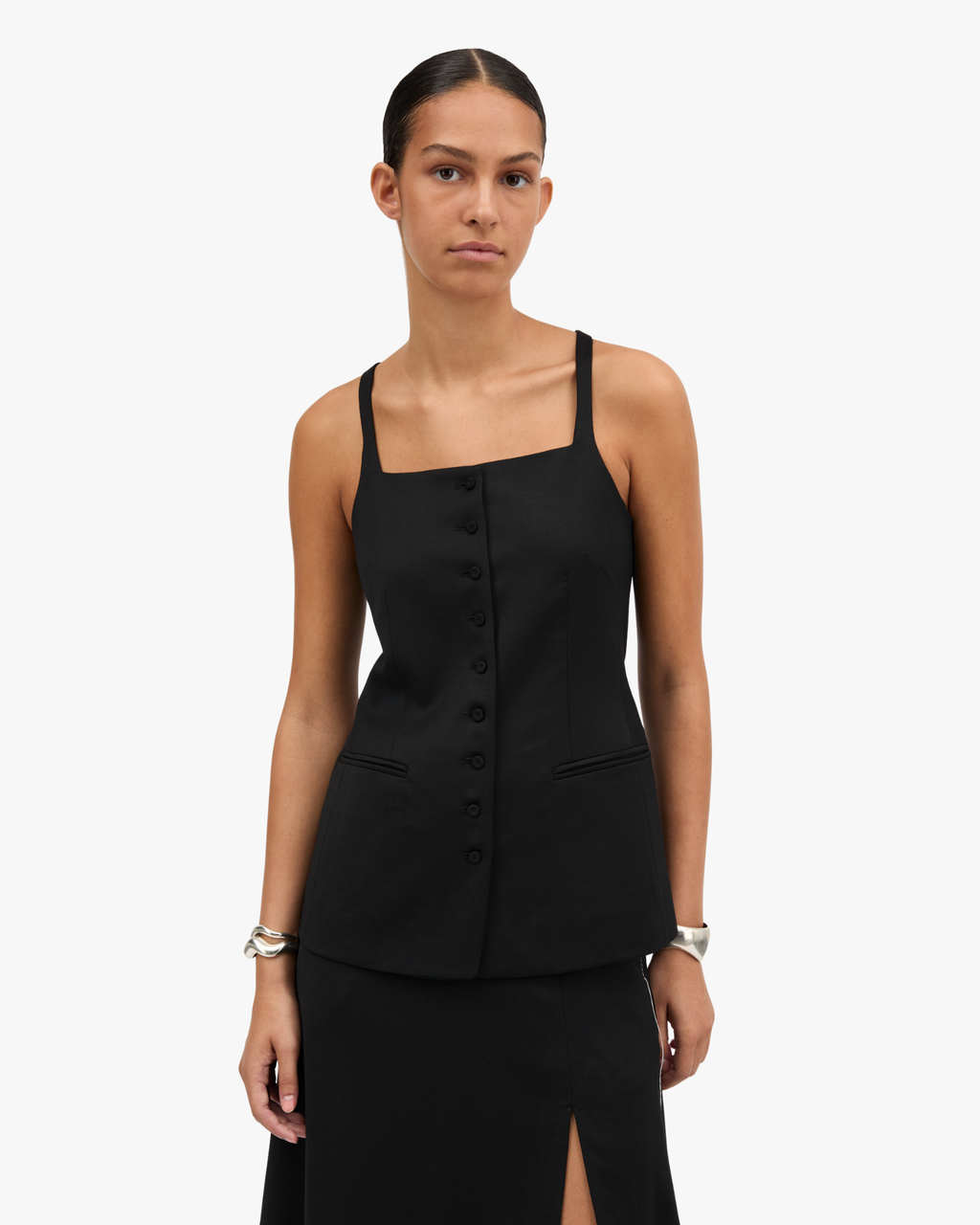 True Soft Wool Tailored Fitted Top