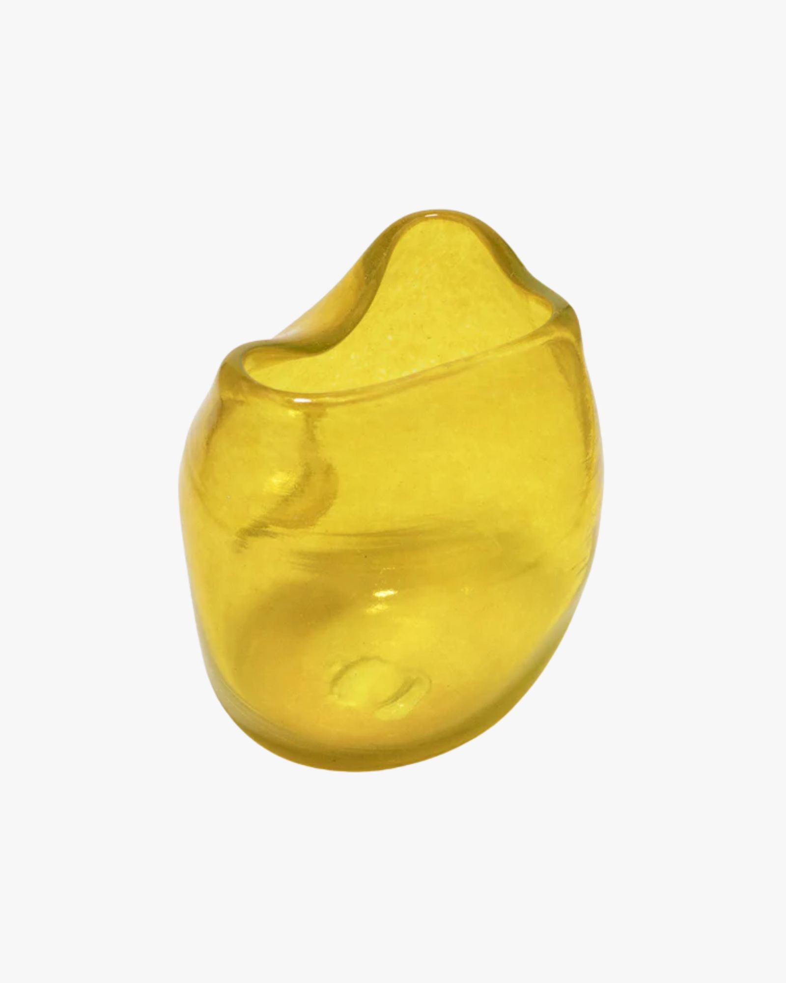 Thaw Recycled Glass Tumbler in Yellow