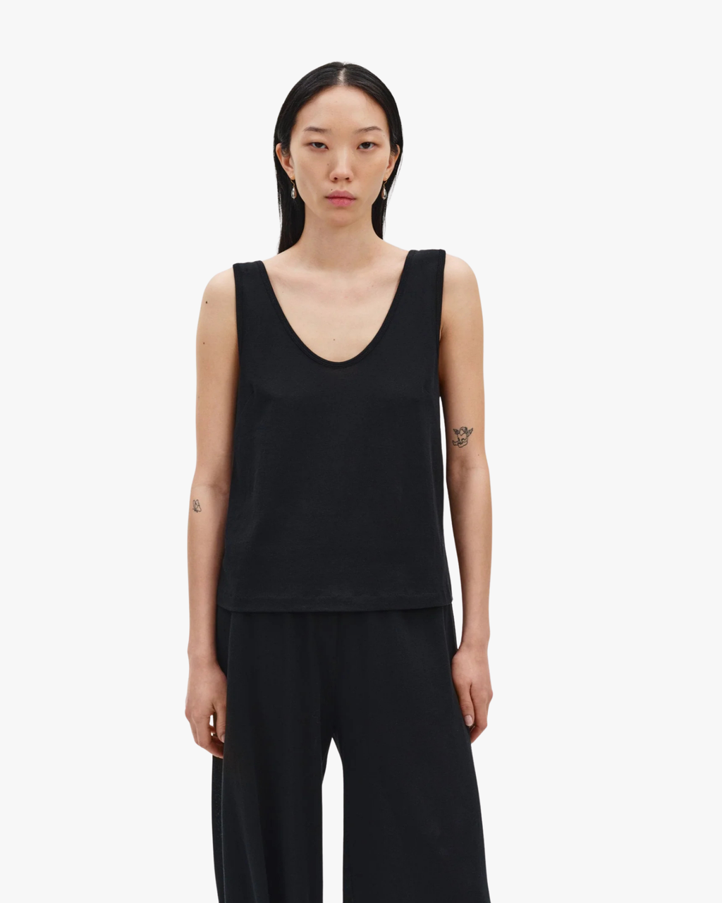 Cotton Crepe Tank