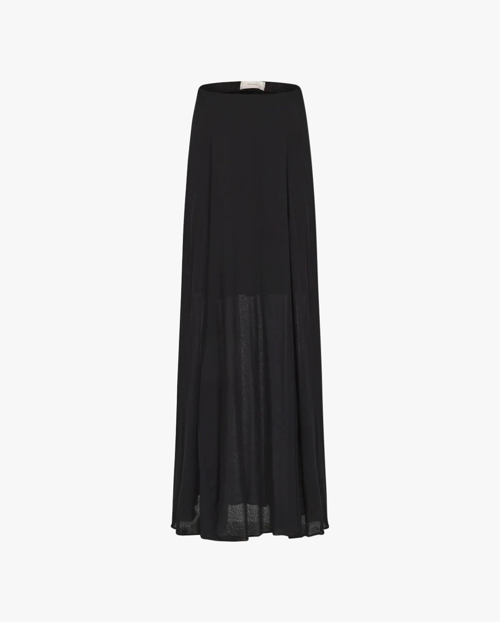 Jet Black Cocoon Skirt