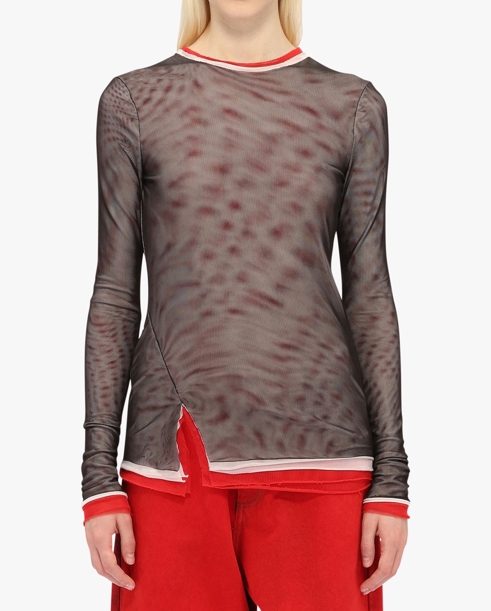 Mesh Blouse
